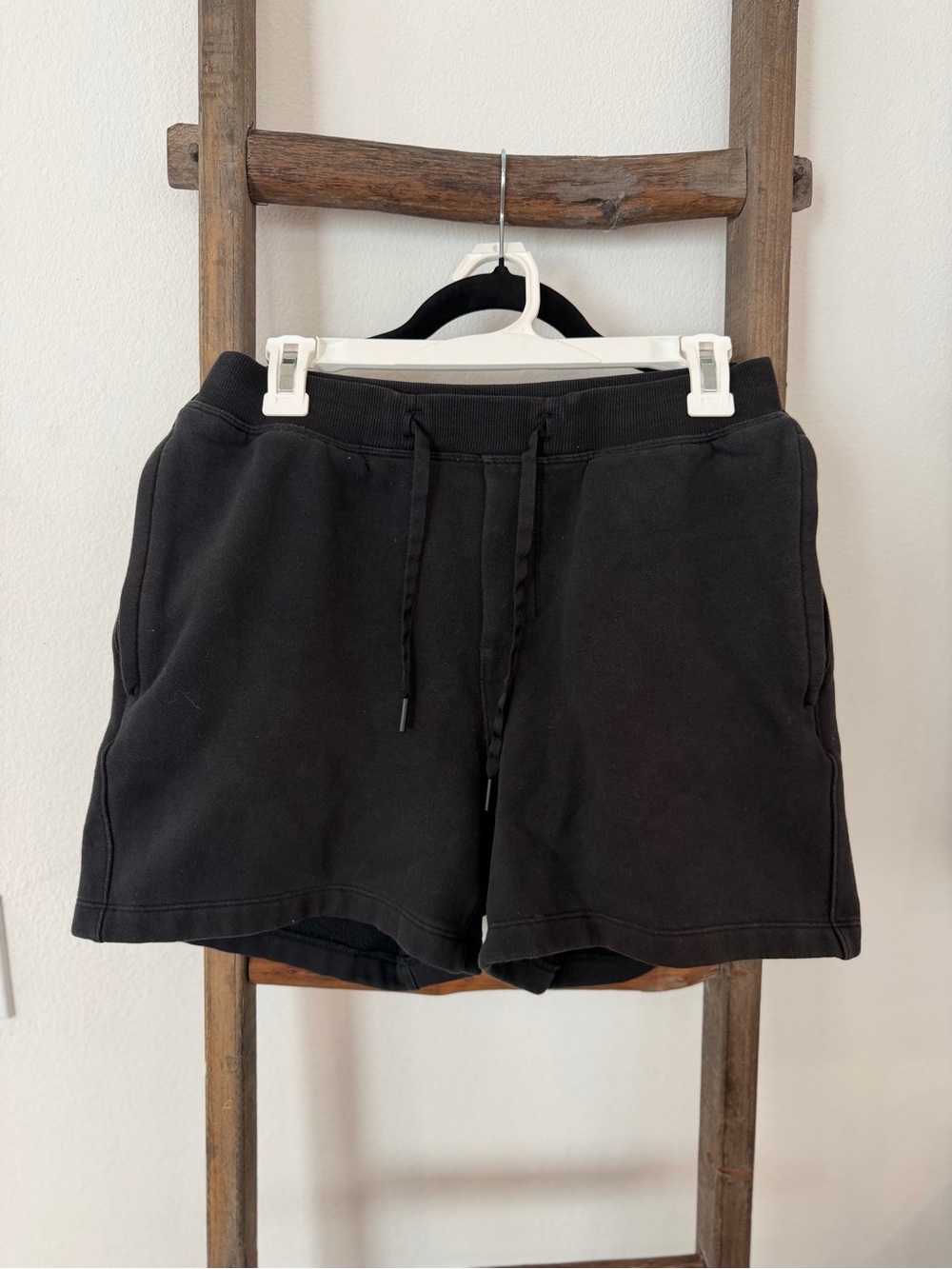 lululemon athletica Black Stretch Drawstring Athletic Shorts